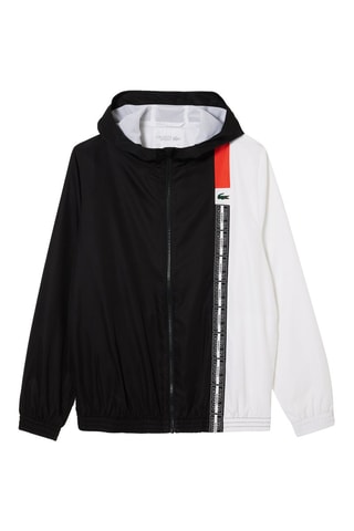 Veste à capuche - Noir et blanc