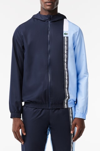 Veste à capuche - Bleu