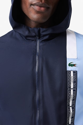 Veste à capuche - Bleu