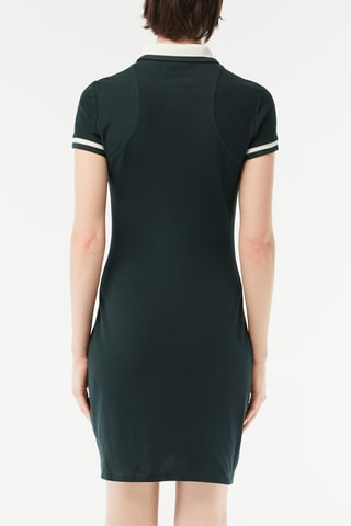 Robe en coton biologique - Vert foncé