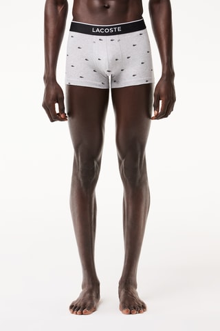 3 boxers - Noir et gris chiné