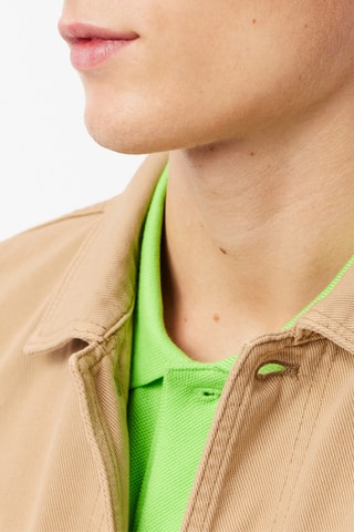 Surchemise en jean et coton biologique - Beige