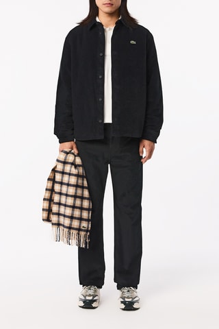 Surchemise en velours - Noir