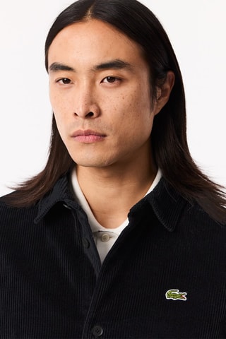 Surchemise en velours - Noir