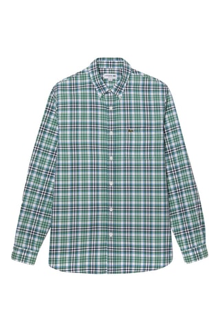 Chemise regular en coton biologique - Blanc