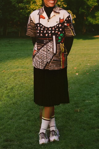 Chemise relaxed x Maison Château Rouge - Beige