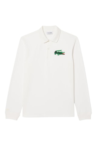 Polo classic fit en coton biologique - Blanc