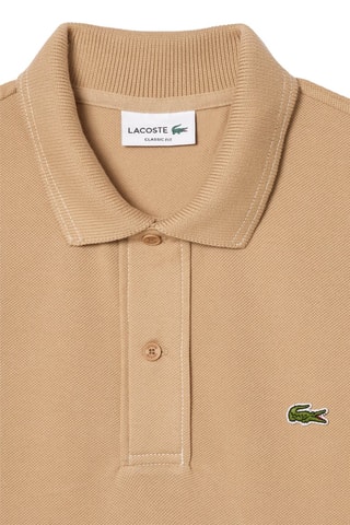 Polo classic fit en coton biologique - Beige