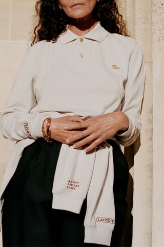 Polo en coton biologique x Maison Château Rouge - Ecru