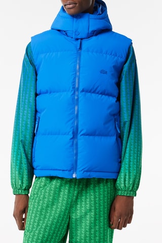 Doudoune sans manches - Bleu électrique