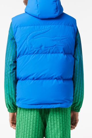 Doudoune sans manches - Bleu électrique