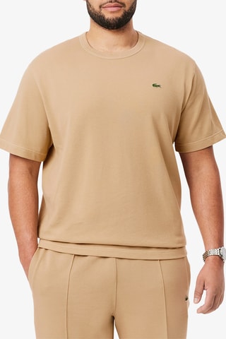 T-shirt en coton biologique - Beige