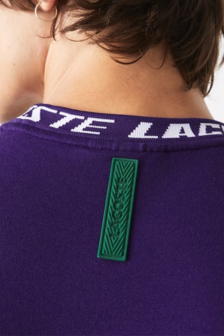 T-shirt regular en coton biologique - Violet