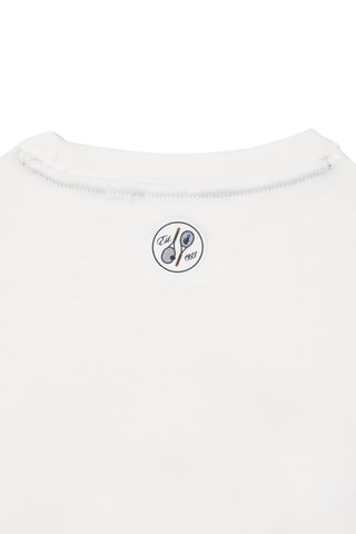 T-shirt Roland-Garros - Ecru