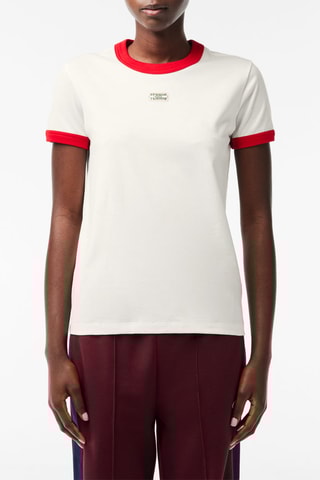 T-shirt en coton biologique - Ecru