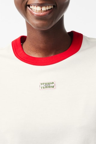 T-shirt en coton biologique - Ecru