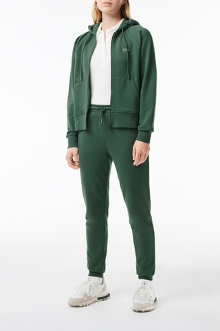 Sweat regular en coton biologique - Vert foncé