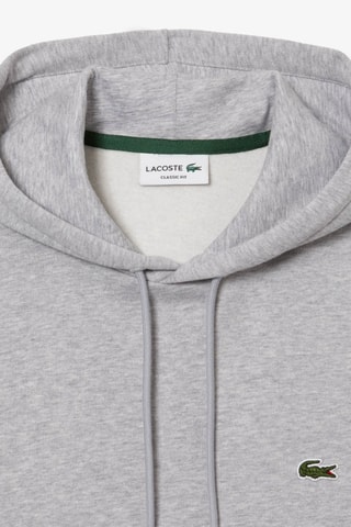 Sweat classic fit à capuche - Gris chiné