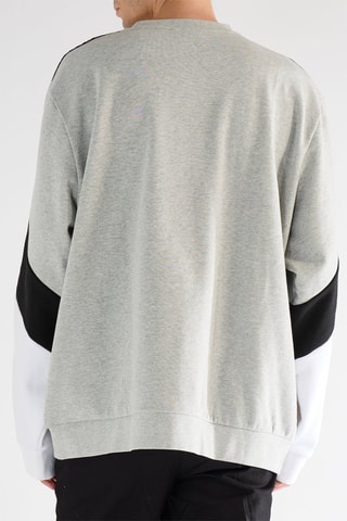 Sweat - Gris chiné et noir