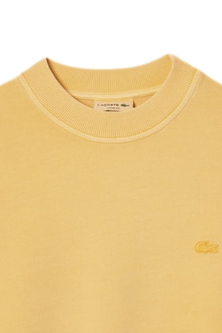 Sweat en coton biologique - Jaune