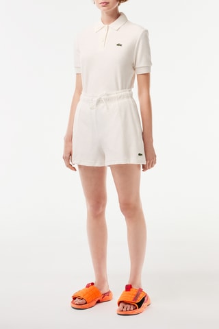 Short en coton biologique - Blanc