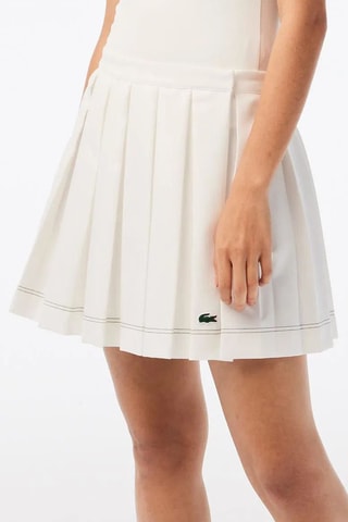 Jupe plissée - Blanc