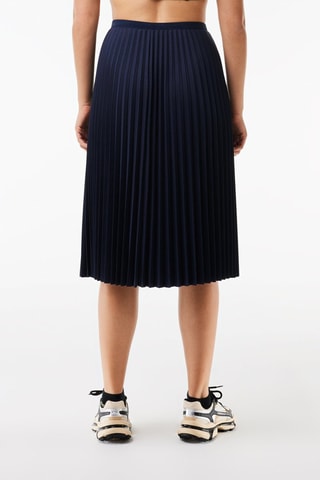 Jupe plissée - Bleu marine