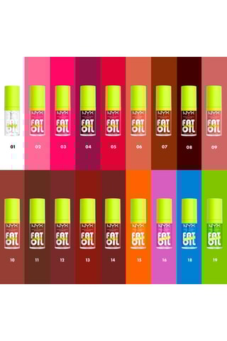 Gloss óleo de lábios vegan Fat Oil Chillz - Citrus chiller - 4,8 ml