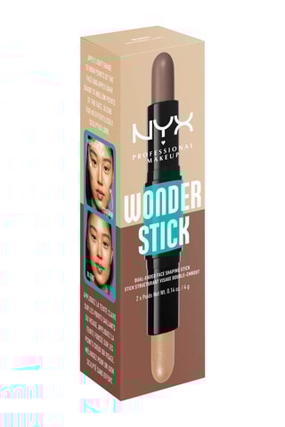 Stick contorno vegan ponta dupla Highlighter Wonderstick - Universal Light - 8 g
