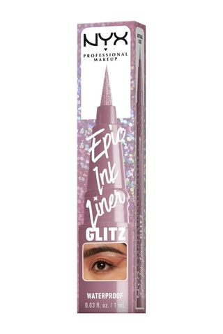 Eyeliner de feltro à prova d'água vegan 24 h Epic Ink - Shimmer Stitch - 1 ml