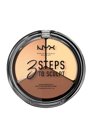 Palete esculpidora rosto 3 Steps to Sculpt - Light - 5 g