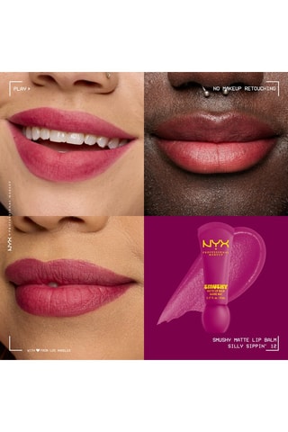 Bálsamo para lábios mate vegan Smushy - Silly Sipn - 8 ml