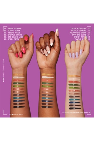 Lápis eyeliner mecânico Vivid Rich - Spicy Pearl - 0,3 g