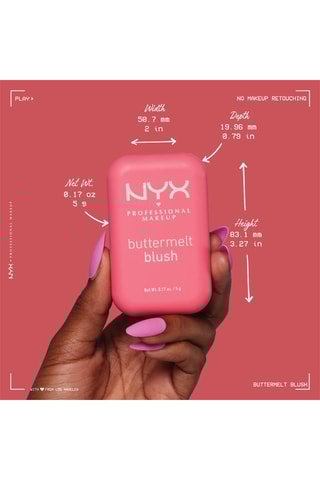 Blush vegan 12 h Buttermelt - 10 Back & Butta - 5 g