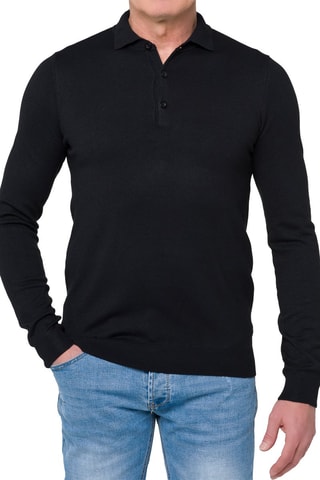 Jersey regular fit Tanjung - Negro