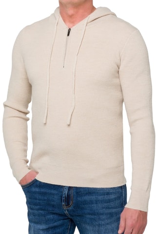 Jersey con capucha Samsara - Beige