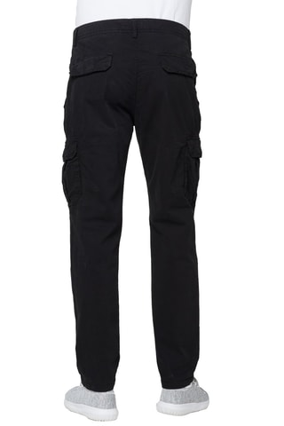 Pantalón cargo slim fit Jasper - Negro