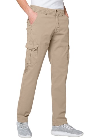 Pantalón cargo slim fit Jasper - Caqui