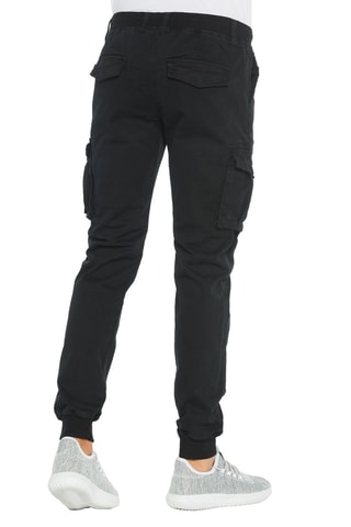 Pantalón cargo regular fit Arborek - Negro