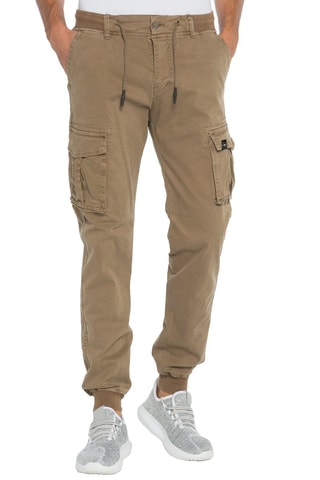 Pantalón cargo regular fit Arborek - Marrón