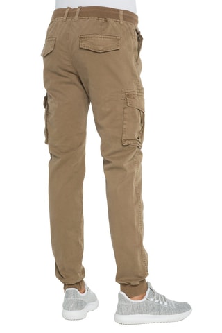 Pantalón cargo regular fit Arborek - Marrón