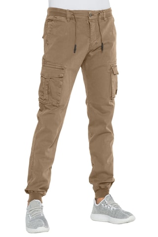 Pantalón cargo regular fit Arborek - Marrón