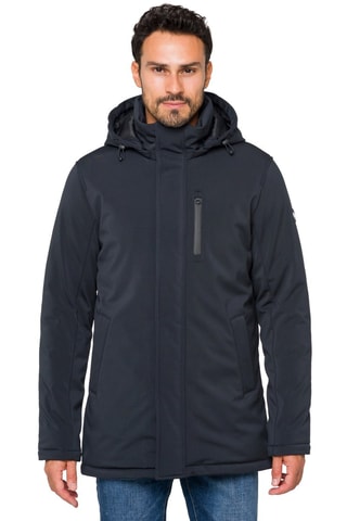 Parka con capucha Nusakan - Gris oscuro