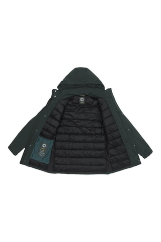Parka con capucha Nusakan - Verde oscuro