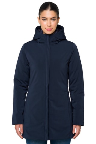Parka con capucha Jaqueline - Azul marino