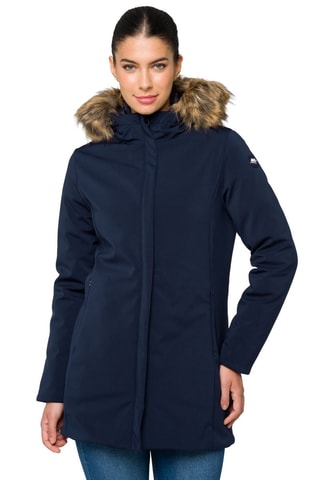 Parka con capucha Dahlia - Azul marino