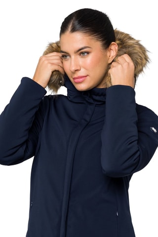 Parka con capucha Dahlia - Azul marino