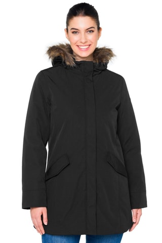 Parka con capucha Mathilde - Negro