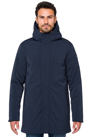 Parka con capucha Khangar - Azul marino