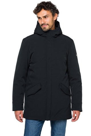 Parka regular fit con capucha Atitlan - Negro